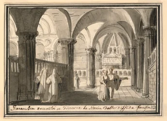 Scenedesign, Kirkens interiør