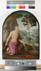 Sankt Hieronymus i ørkenen, ca. 1510-15