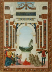 Sankt Bernhards helbredende vidunder, ca. 1473