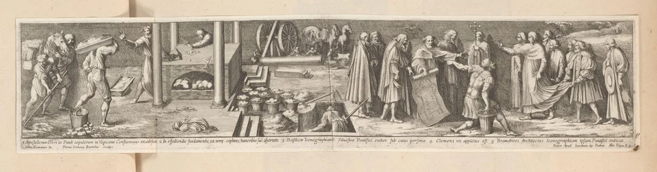 Opførelse af Peterskirken Kejser Konstantins historie (serietitel)