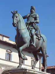 Monument til Ferdinando I de Medici, Piazza della SS Annunziata, Firenze, ca. 1602-08 (bronze)