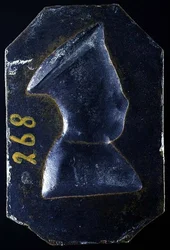 Plakat af Ludovico Gonzaga (1441-1478) (verso) (bronze) (for recto se 122328)
