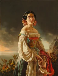 Portræt af prinsesse Line Gagarina, 3