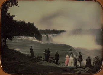Niagara Falls, ca. 1850.
