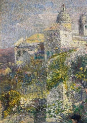 April morgen i Ligurien eller Oliven i Albaro