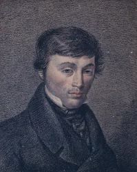 Portræt af Adam Bernard Mickiewicz (1798-1855)