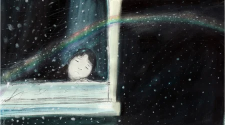 Night Rainbow, 2015 (akvarel og gouache på papir)