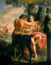 Achilleus og Kentauren Chiron