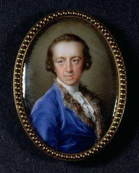 Portræt af Horace Walpole, (1717-97)