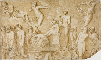 Kærlighedens triumf (efter antik bas-relief)