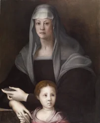 Portræt af Maria Salviati de 