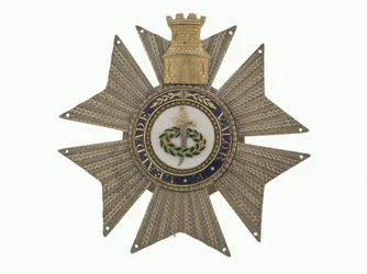 Badge, Tårn- og Sværdordenen, Portugal, General Sir Galbraith Lowry Cole