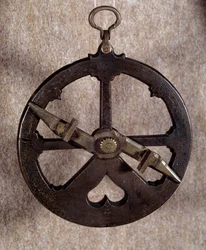Måleinstrument: portugisisk nautisk astrolabium fra det 16. århundrede. Oxford. Universitet