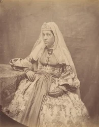 [Armensk kvinde i Teheran], 1840