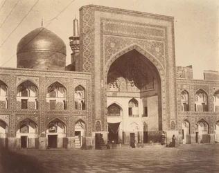 [Imamen Rezas hovedport, Mashhad, Iran], 1850