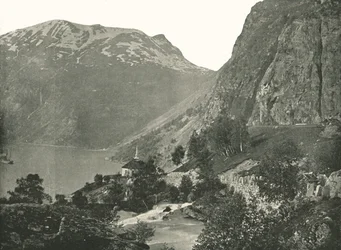 Merok, ved Geirangerfjorden, Norge, 1895.