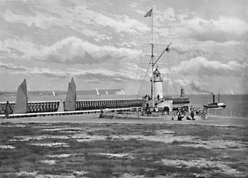 Signal Station, Newhaven, c1896