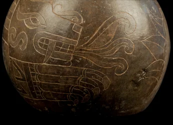 Vase med bøjlehåndtag / Culture Chavin (terrakotta)