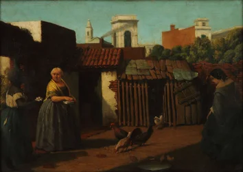 Buenos Aires terrasse i 1850