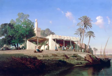 På bredden af Nilen, 1800-tallet