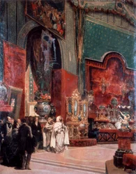 Abd al-Kadir besøger Exposition Universelle i Paris, 1855.