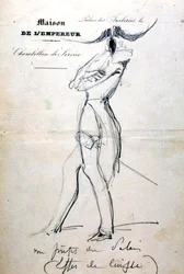 Studie, Kejserens Hus, c 1823-1870