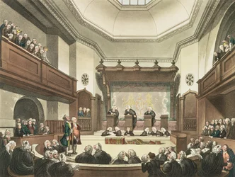 Court of Common Pleas, Westminster Hall, fra 