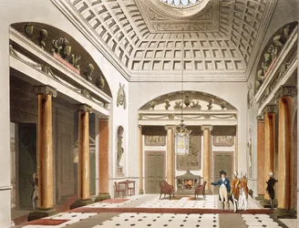 The Hall, Carlton House, fra Ackermanns 