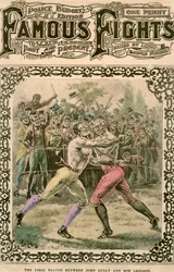 Det første slag mellem John Gully og Bob Gregson, 1807 slutningen af det 19. eller begyndelsen af det 20. århundrede.