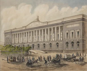 Det kejserlige offentlige bibliotek i Sankt Petersborg, 1840