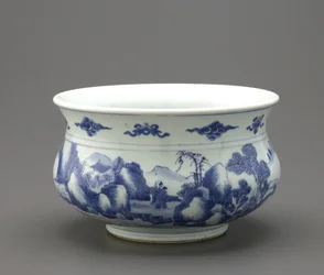Røgelsebrænder, Jingdezhen, Jiangxi-provinsen (keramik)