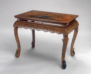 Bord, Kangxi periode (1662-1722) (lakeret træ & hamp klud) (se også 272134)