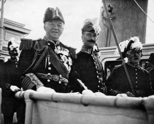 Admiralitetets Lords ved Naval Review af 1907 1908.