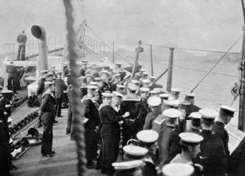 Besætningen på den kongelige yacht Victoria og Albert III, Norge, 1904 1908.