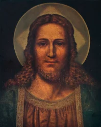 Kristi hoved, c1400-tallet, 1905