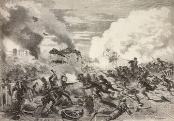 Ankomst af General Fantis division, Battle of Magenta, 4. juni