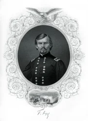 General Franz Sigel, Unionsgeneral i den amerikanske borgerkrig, 1862-1867.