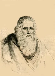 Thomas Parr, der døde i en alder af 152 år, 1821