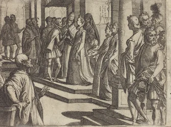 Trolovelsen af Margaret af Østrig til Filip III, konge af Spanien [verso]