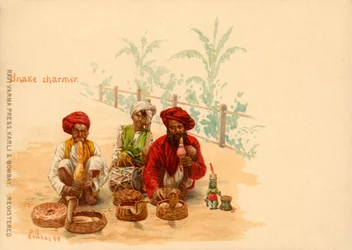 Slangetæmmer, 1899.