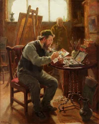 Portræt af Stephen Brownlow, 1892
