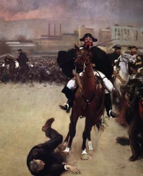 The Charge 1902, oliemaleri