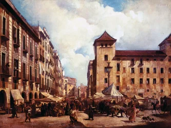 “Den gamle gåtur i Barcelona”