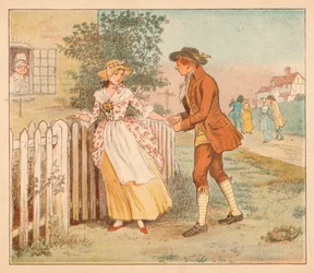 ...Nogle slentrede på vejen, c1885, 1934.