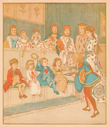 The Knove of Hearts, bragt de tærter tilbage, 1880.