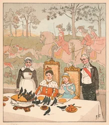 Var det ikke en lækker ret at stille for kongen, 1880.