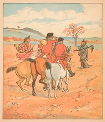 ...det første, de fandt, var en laset boggart, på en mark..., 1880.