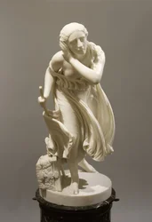 Nydia, Den blinde blomsterpige fra Pompeji, ca. 1888 (marmor)