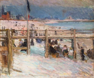 Stranden ved Sainte-Adresse