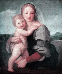 The Madonna and Child (Madonne of the Tower) 1509-1511 (olie på lærred)